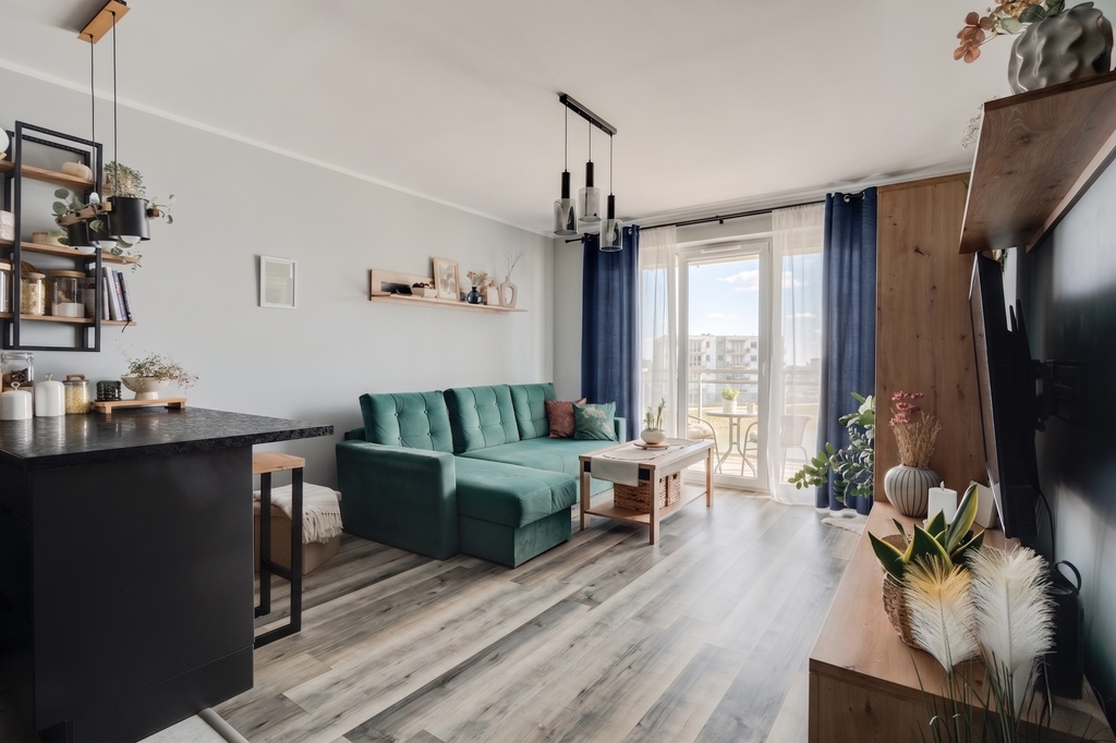 Wchodzisz i mieszkasz. 44m² z widokiem.